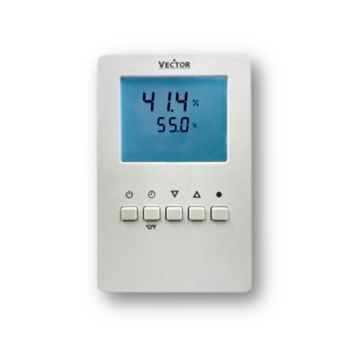 TCI-W23-U-H V2.0  | TTERMOSTATO DIGITAL STAND ALONE, SENSOR DE TEMPERATURA E UMIDADE INTEGRADO 